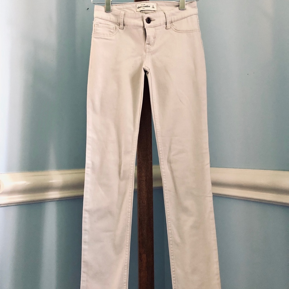 ABERCROMBIE KIDS khaki jeans SIZE 12